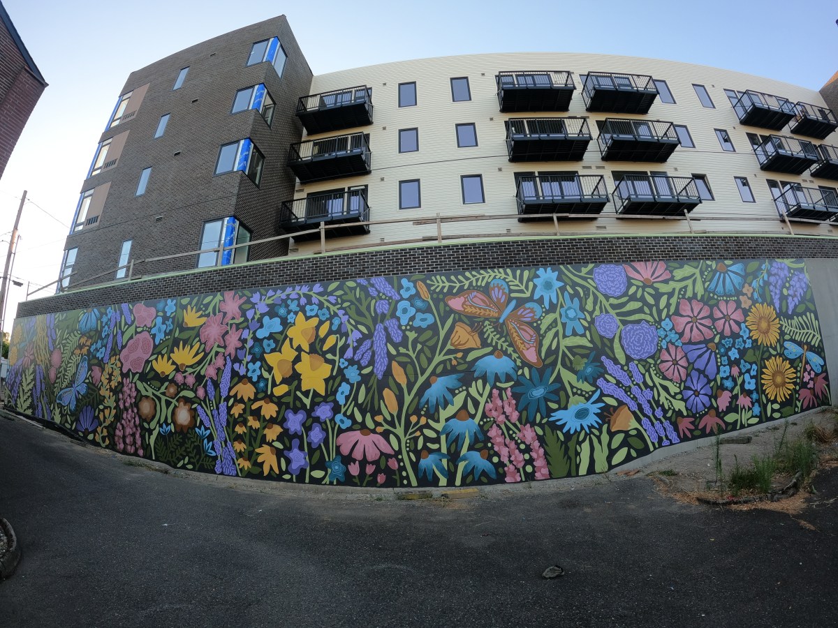 Painting the Largest Mural in Camas,&nbsp;Washington